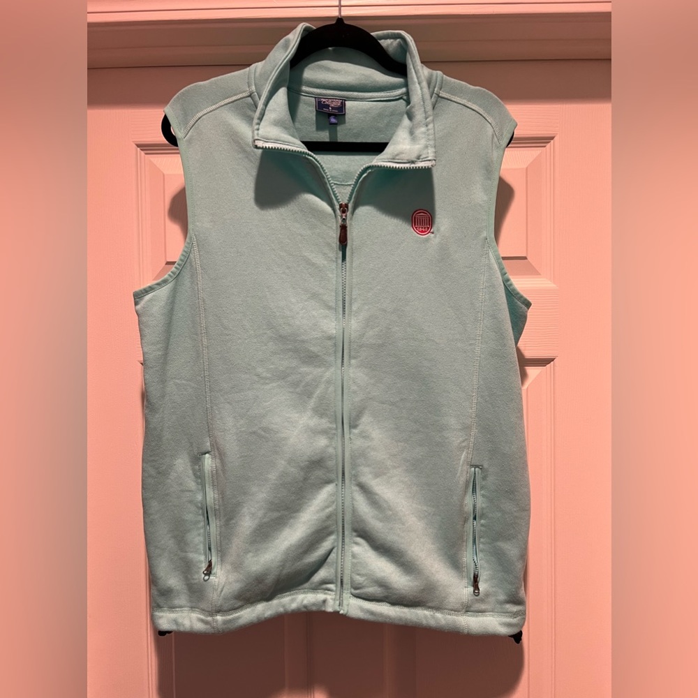 Ole Miss Men’s Size Small Sea Foam Green Vest